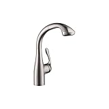 hansgrohe Allegro E Easy Install 1-Handle 13-inch Tall Stainless Steel Kitchen Faucet with Pull Down...