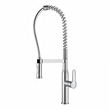 Kraus KPF-1650 Modern Nola Single Lever Commercial Style Kitchen Faucet, Chrome
