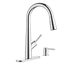 hansgrohe Lacuna Kitchen Faucet 1-Handle 17-inch Tall Pull Down Sprayer in Chrome, 04749005
