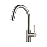 Brizo 63025LF Pullout Spray High-Arc Kitchen Faucet with MagneDock, Diamond Seal, Stainless