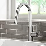 Kraus KPF-2620SFS Oletto Kitchen Faucet, 16 Inch, Spot Free Stainless Steel