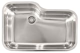 Franke USA ORX110 Sink, 30.5-inch x 20-inch x 9-inch deep, Stainless Steel