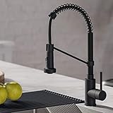 Kraus KPF-1610MB Bolden 18-Inch Commercial Kitchen Faucet with Dual Function Pull-Down Sprayhead in...