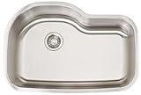 Artisan AR 3120D10-S Premium Collection 16-Gauge Undermount Single Basin Stainless Steel Kitchen...