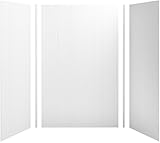 KOHLER K-97616-T02-0 Cord Texture Choreograph 60' x 36' x 96' Shower Wall Kit, White