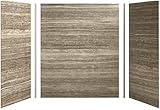 KOHLER K-97619-W09 Choreograph 60' x 36' x 72' Shower Wall Kit, VeinCut Sandbar