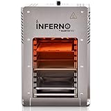 Northfire Inferno Single Propane Infrared Grill, Silver